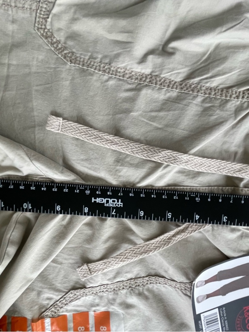 KHAKIS & COMPANY Classic Apparel Utility Convertable Length Capri Women Size 8 - Picture 16 of 16